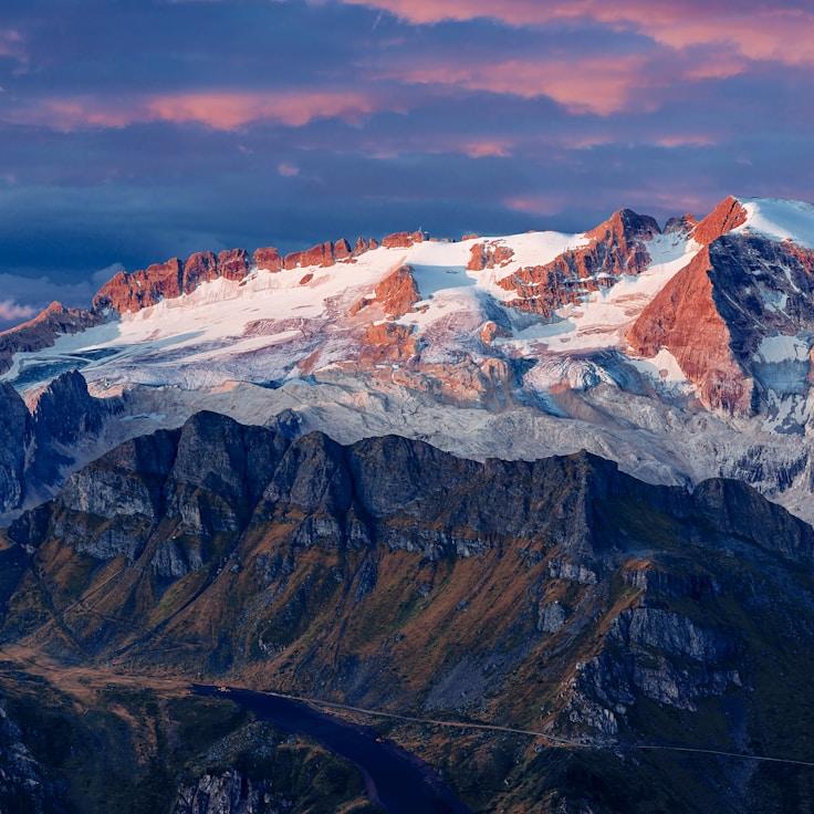 Alpine wilderness landscape